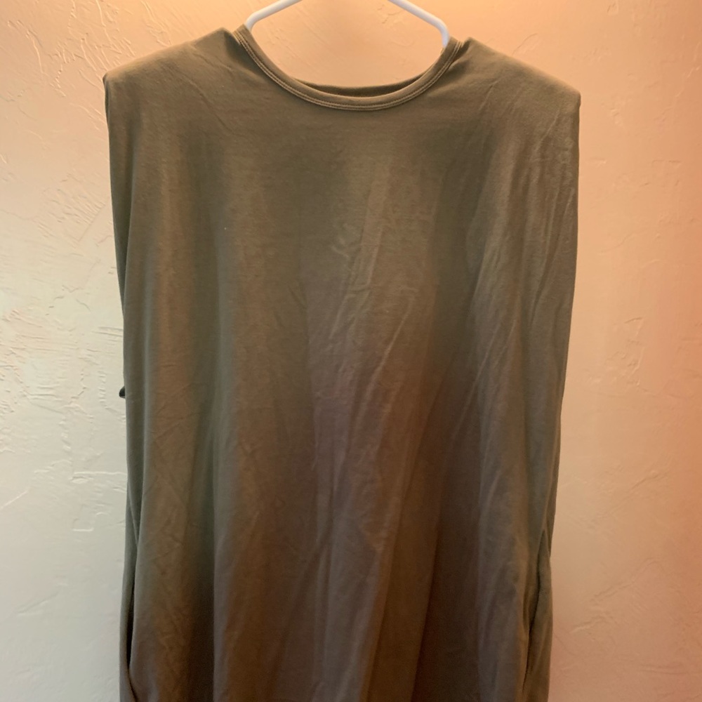 Shoulder pad dress